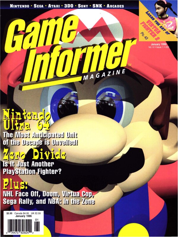 Game Informer Issue 33 (January 1996) cover